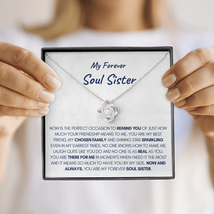 Soul Sister: unbreakable bond necklace